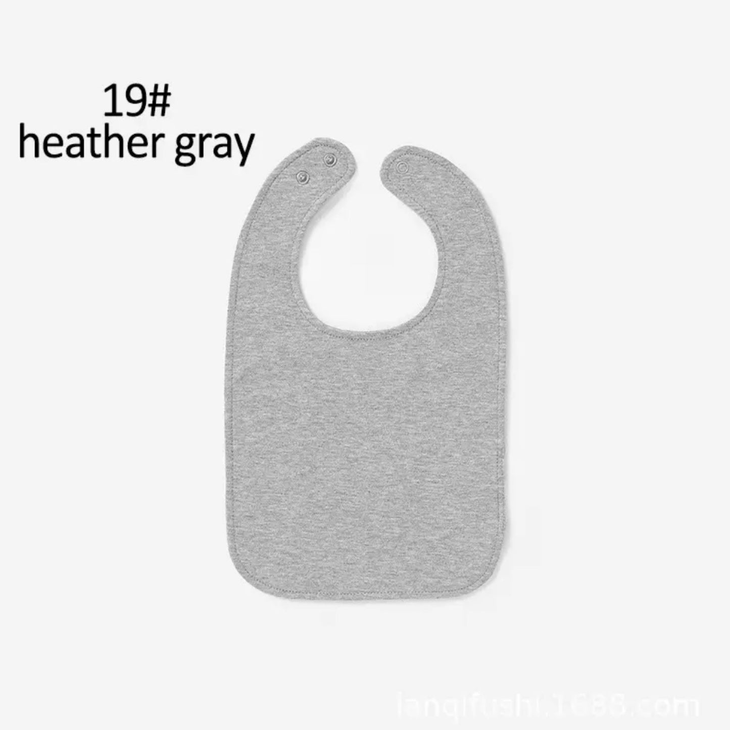 Organic Cotton Baby Bib – Soft Pink Feeding Bib for Babies and Toddlers