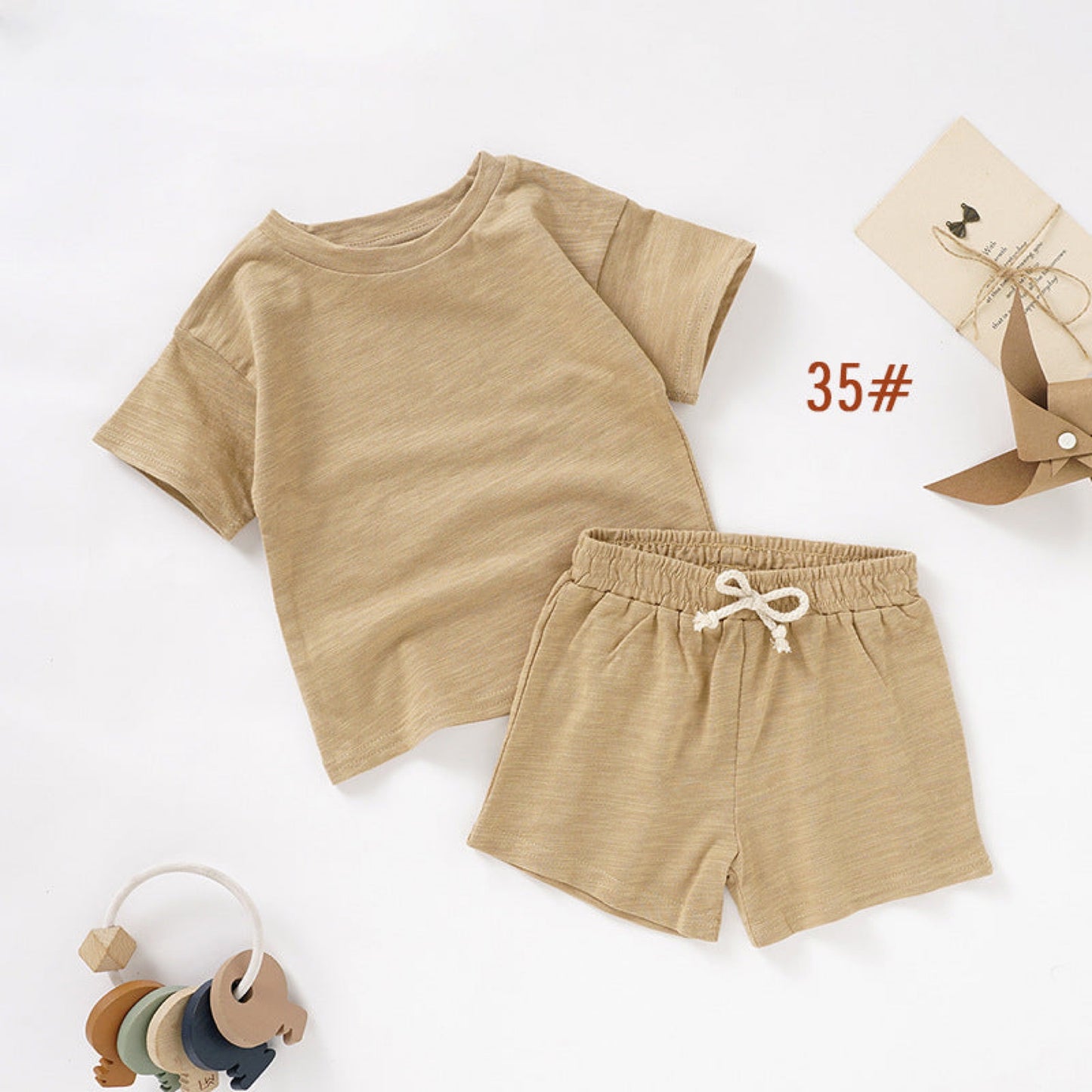 Organic Cotton Baby & Kids Summer Set