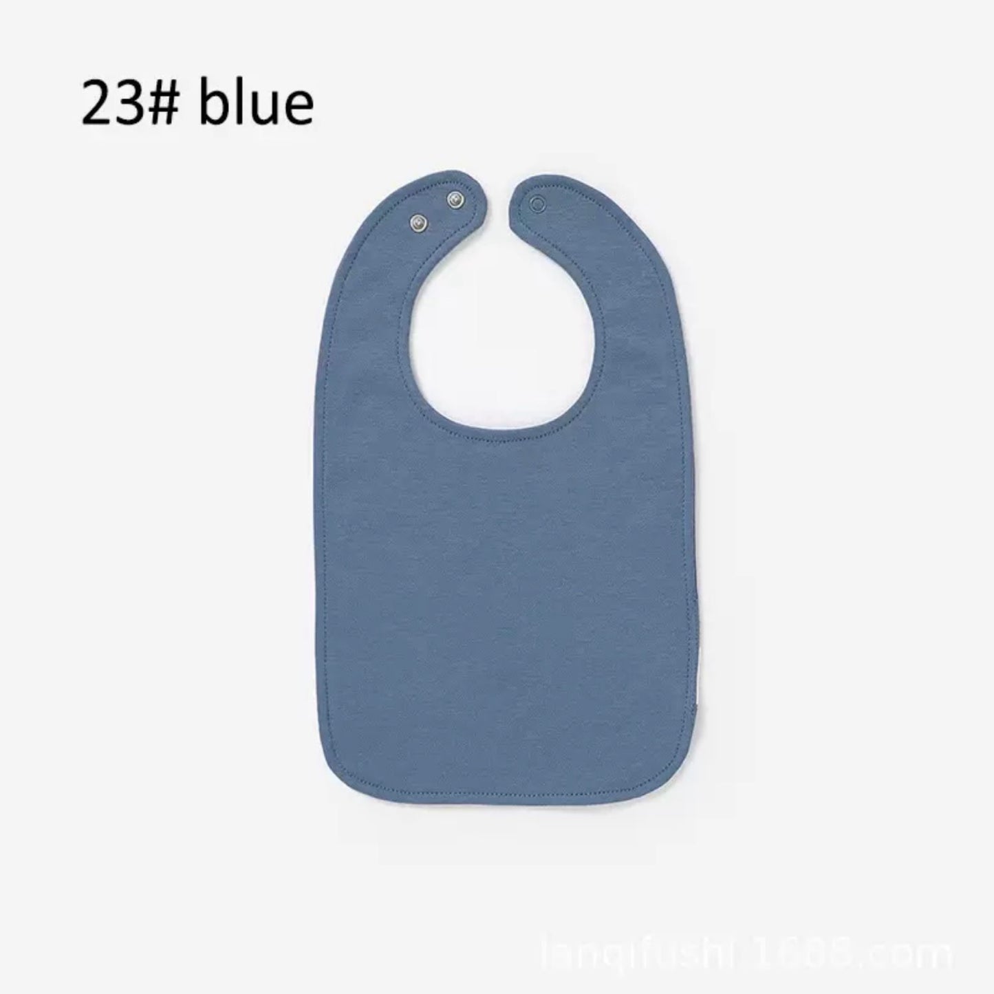 Organic Cotton Baby Bib – Soft Pink Feeding Bib for Babies and Toddlers
