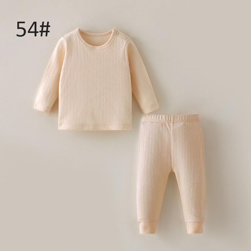 ORGANIC COTTON  JACQUARD BABY SET