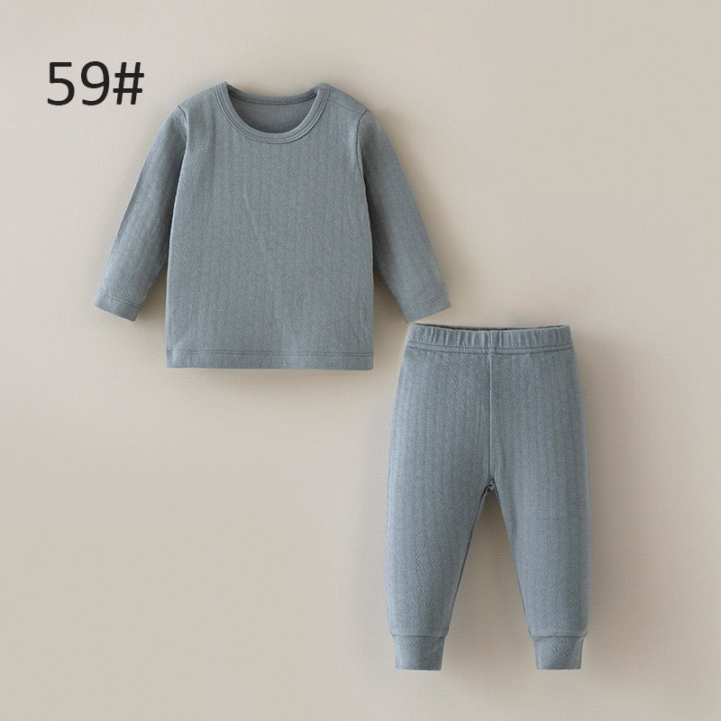 ORGANIC COTTON  JACQUARD BABY SET